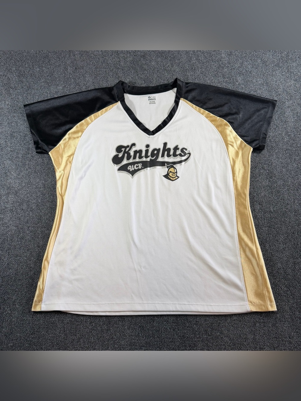 Women's UCF Knights KA Knights
Apparel V-neck Jersey Top #13
Size XXL